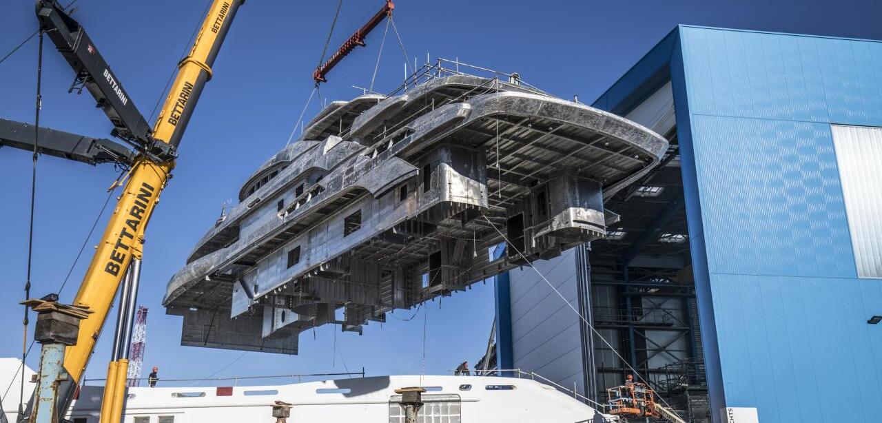 Benetti 274 обретает форму