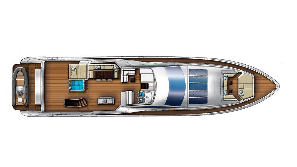 Флайбридж Azimut Grande 100