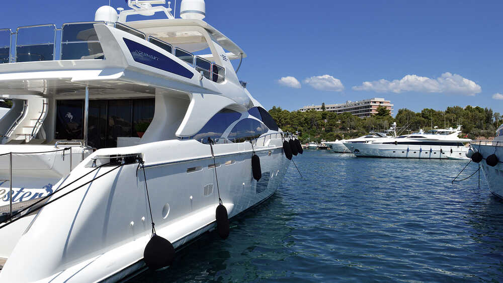 Azimut 95 JESTER - рефит 2017