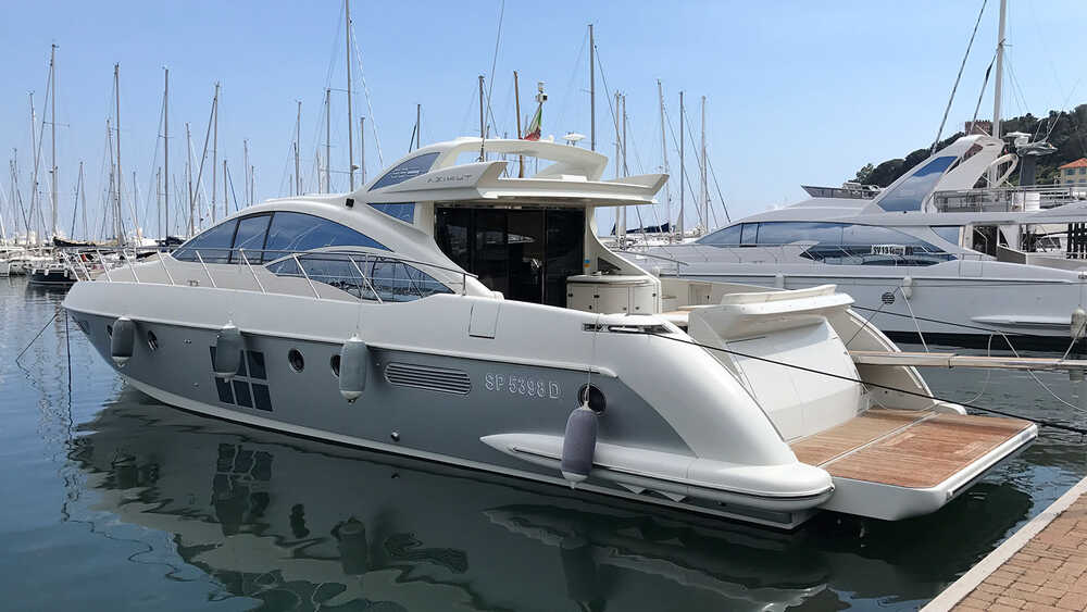 Azimut 62S 2008 - 80 m/h (!)