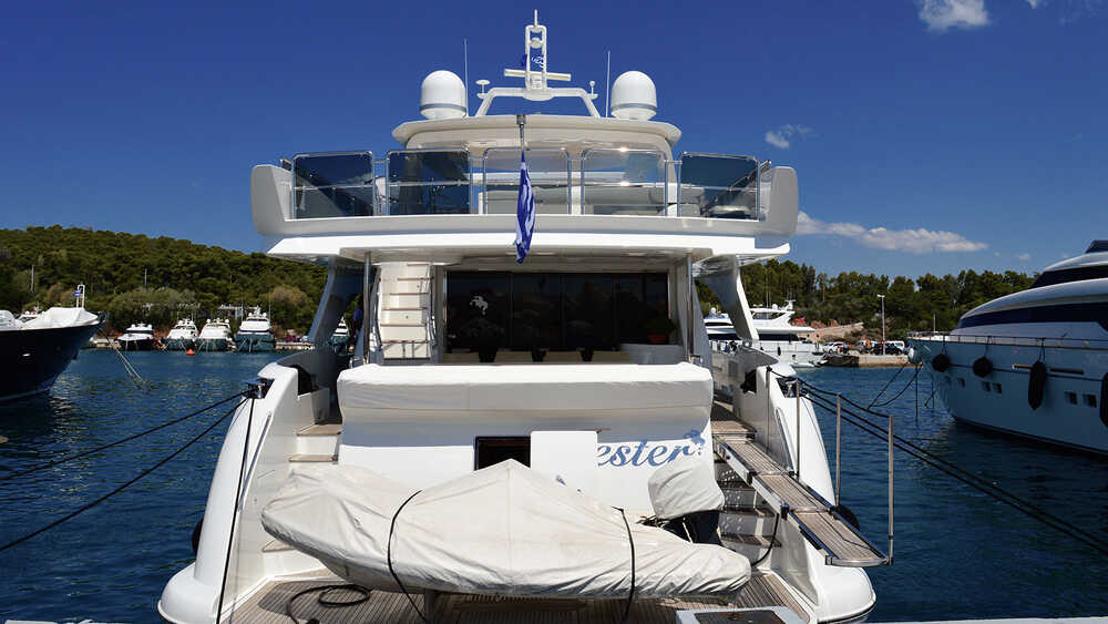 Azimut 95 JESTER - рефит 2017
