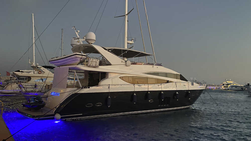 Экстерьер Princess 85 2010 M/Y ANGELINA