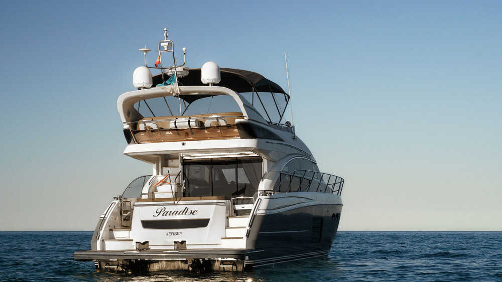 Экстерьер Princess 56<br/>M/Y Paradise 2015