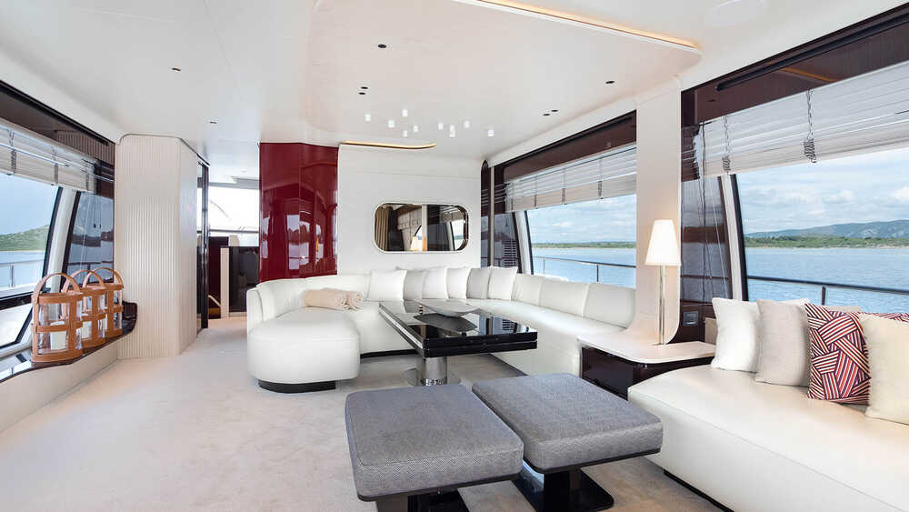 Версия планировки салона на главной палубе "Lounge"