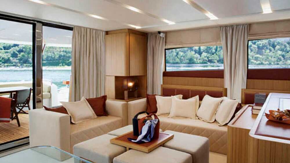 Салон M/Y SICILIA IV