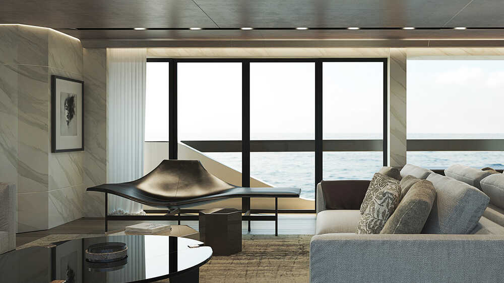 Салон на главной палубе