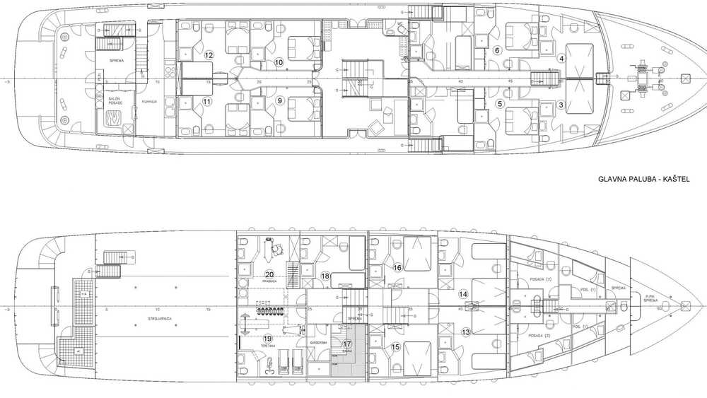 Brodosplit D.D. shipyard LUPUS MARE, 43.00 м