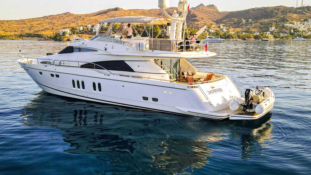 Экстерьер Fairline Squadron 74 M/Y "SEVEN"