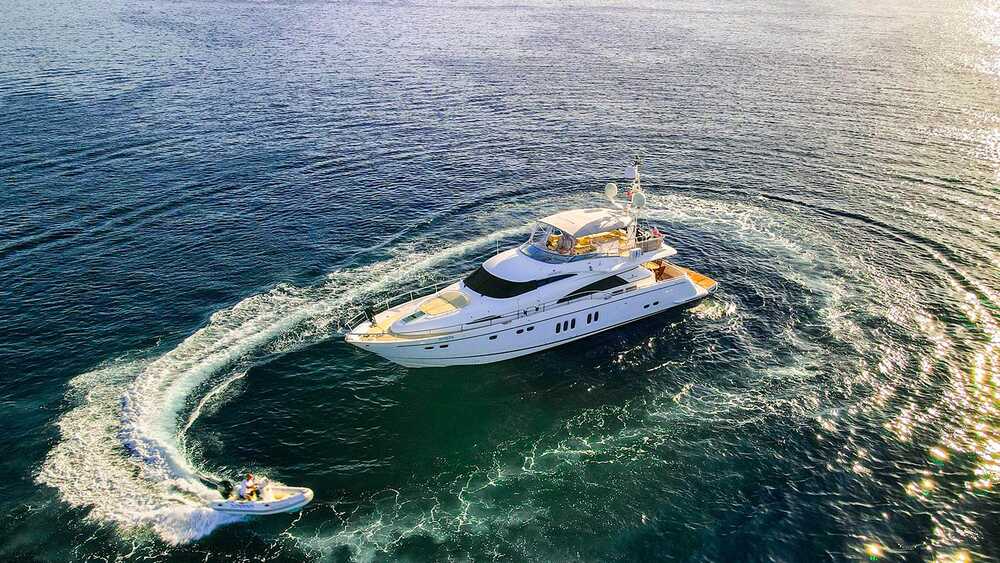 Экстерьер Fairline Squadron 74 M/Y "SEVEN"