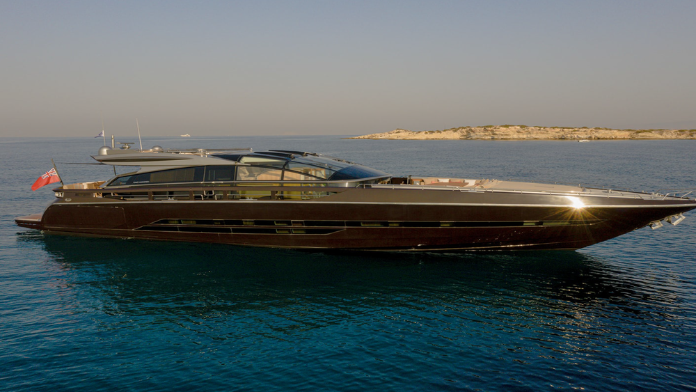 Экстерьер Baia 100 M/Y FAN ONE 2008