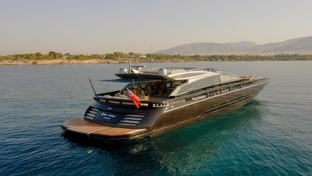 Экстерьер Baia 100 M/Y FAN ONE 2008