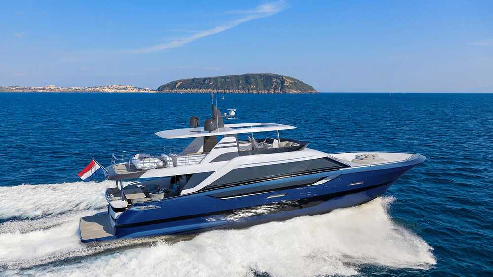 Экстерьер Van der Valk Flybridge 25.5 m