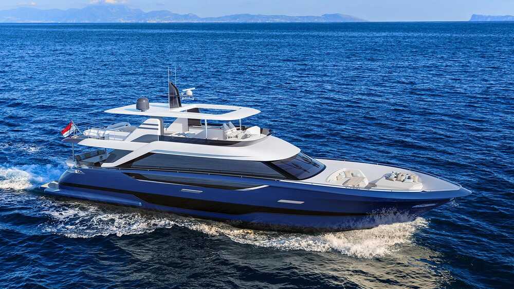 Экстерьер Van der Valk Flybridge 25.5 m