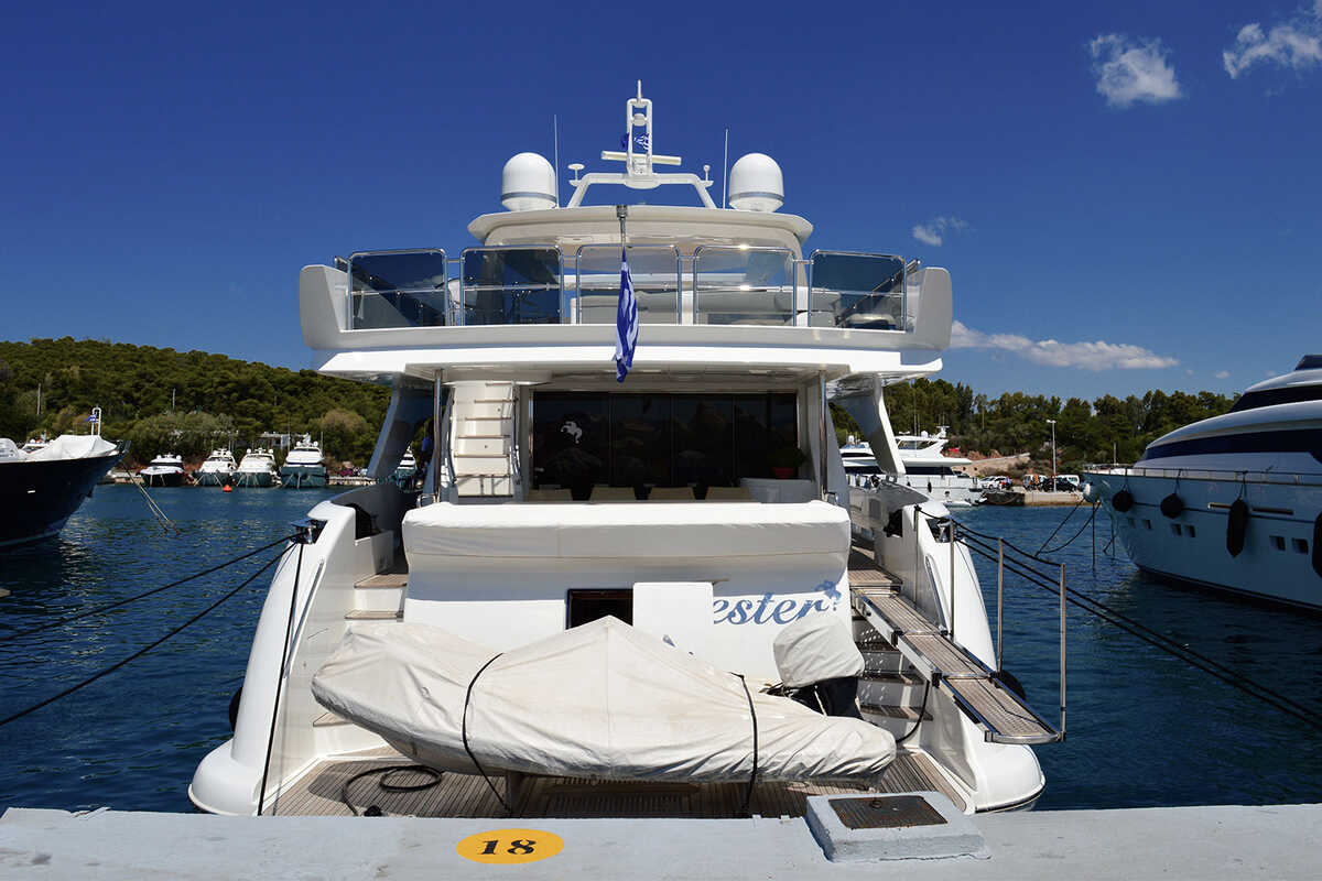 Azimut 95 JESTER - рефит 2017