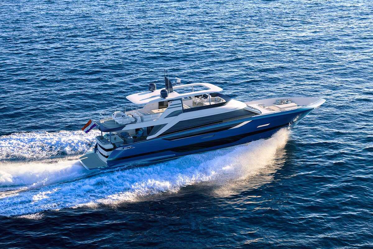 Экстерьер Van der Valk Flybridge 25.5 m