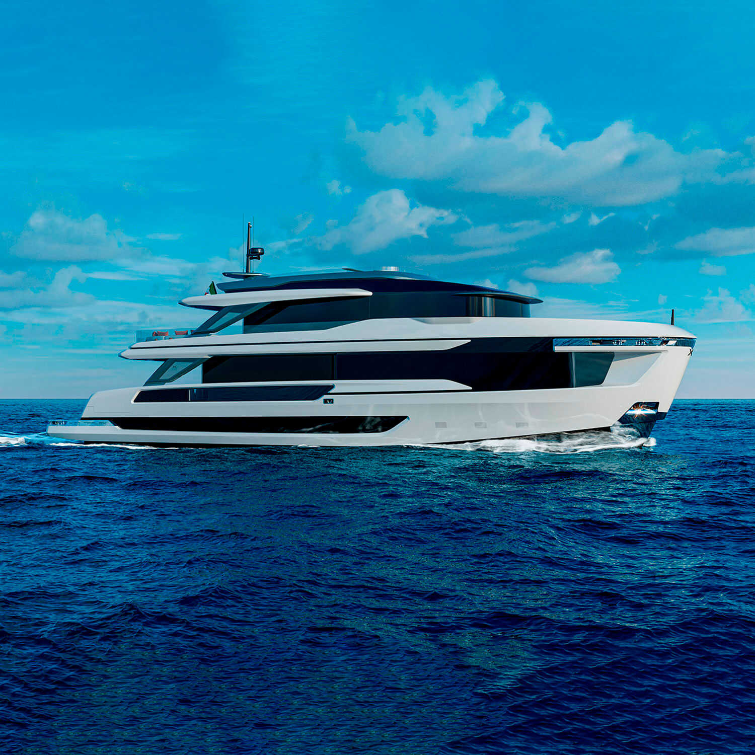 Первый корпус новой Extra X100 снова продан Aberton Yachts