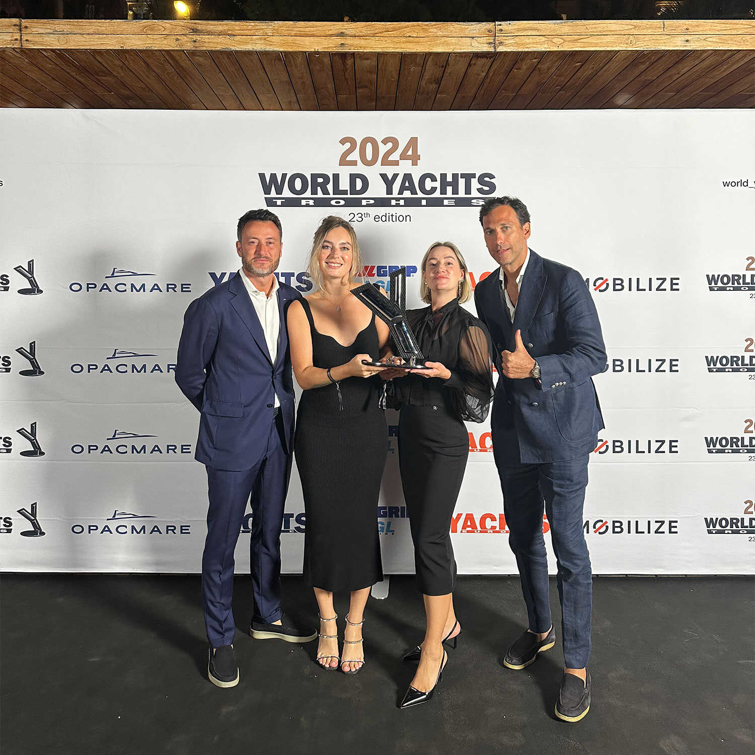 Azimut – победитель World Yachts Trophies 2024 в двух номинациях 