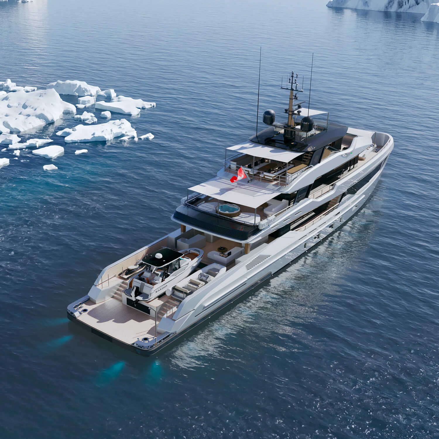 Aberton подписали контракт на строительство первого корпуса Bering B165