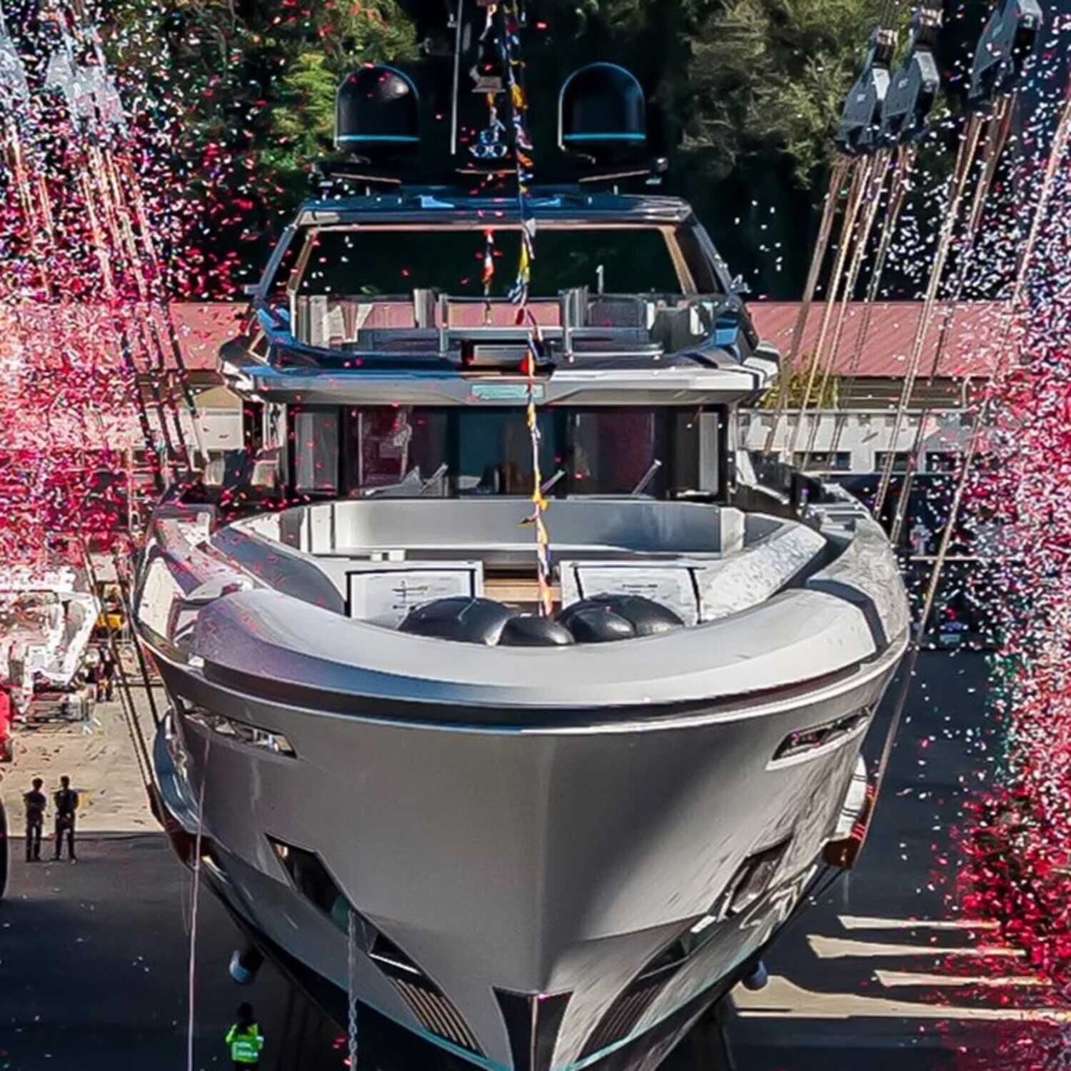 Вторая Baglietto T52, построенная при участии Aberton Yachts, спущена на воду