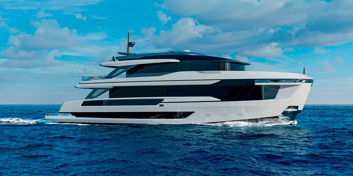 Первый корпус новой Extra X100 снова продан Aberton Yachts
