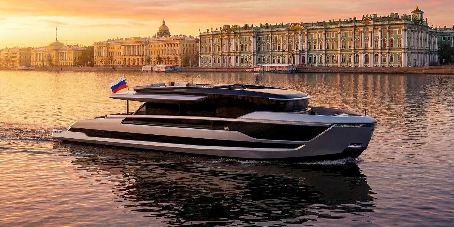Навигация яхты в центре Санкт-Петербурга: мосты, глубины, маршрут и подходящие модели