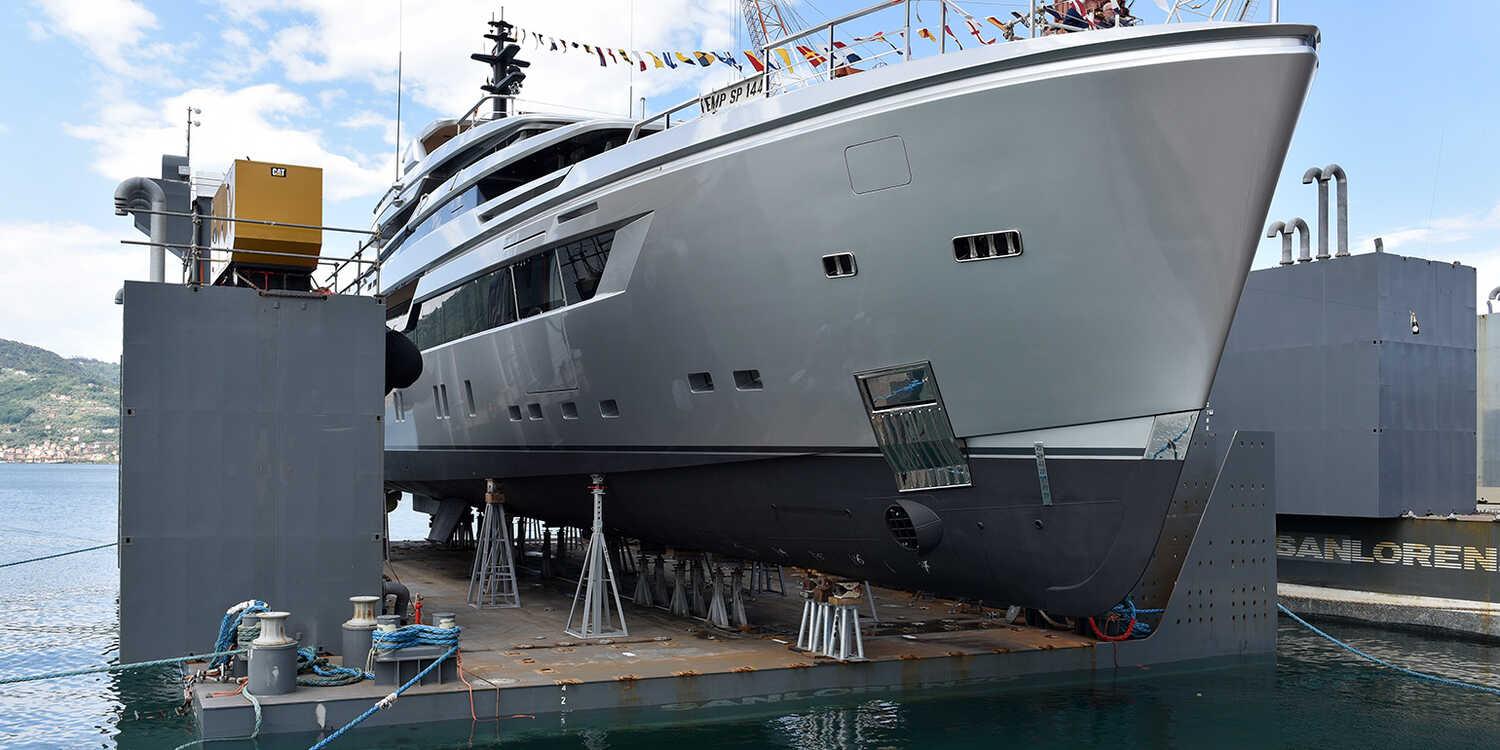 Sanlorenzo Alloy 44 уже на воде